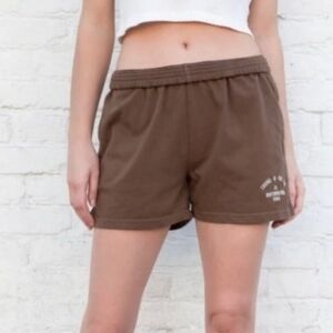 Brandy Melville Brown Athletic Shorts